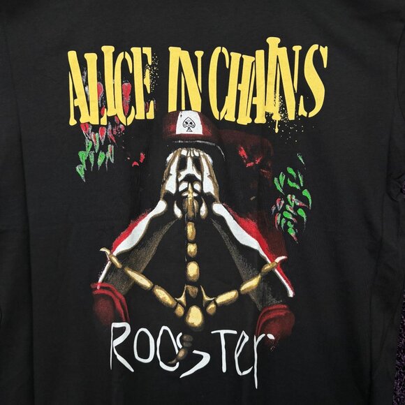 Alice In Chains Rooster Rock T-Shirt Size Extra Large - Picture 2 of 4